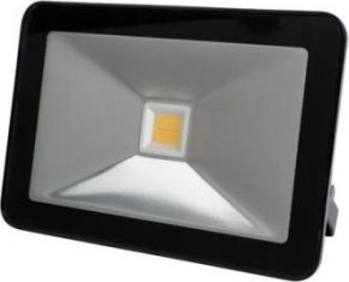 Perel Design Led-schijnwerper - 20 W. Warmwit - Zwart