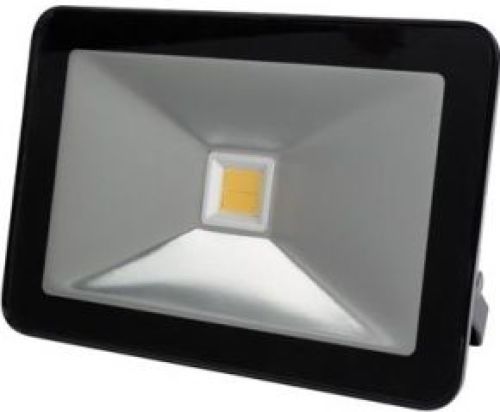 Perel Design Led-schijnwerper - 30 W. Warmwit - Zwart