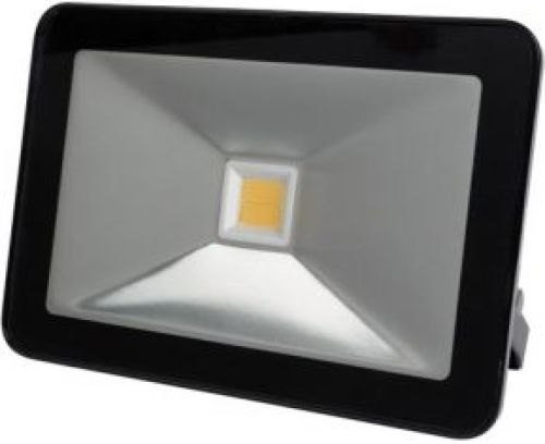 Perel Design Led-schijnwerper - 50 W. Warmwit - Zwart