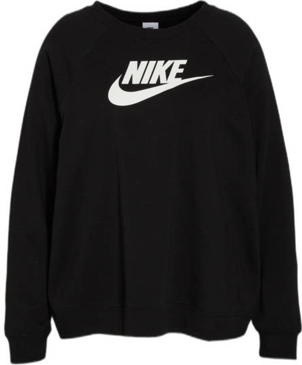 Nike sweater met logo zwart
