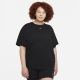 Nike Plus Size sport T-shirt zwart