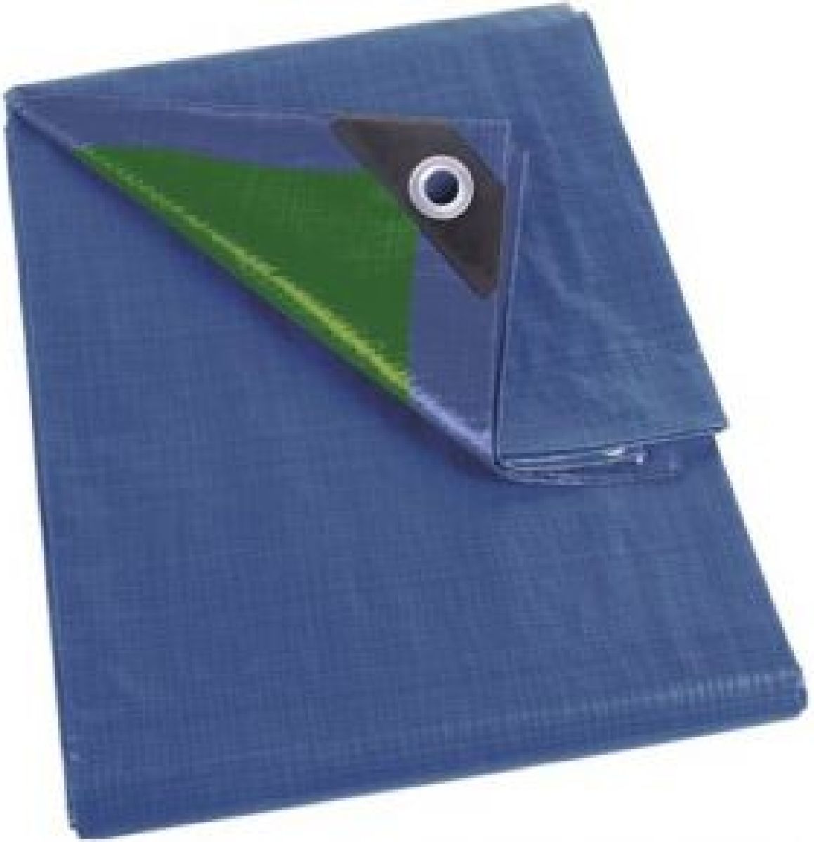 Perel Dekzeil - Blauw/groen - Standaard - 3 X 4 M