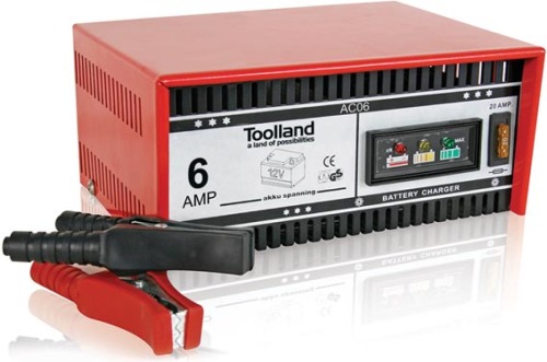 Perel Lader Voor 12 V Loodzuuraccu's - 6 A