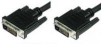 TECHly 1.8m DVI-D 1.8m DVI-D DVI-D Zwart DVI kabel