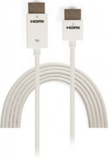 TECHly 1m HDMI-A/HDMI-A 1m HDMI HDMI Wit HDMI kabel