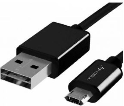 TECHly ICOC MUSB-A-020S USB-kabel 2 m 2.0 USB A Micro-USB B Zwart