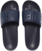 Superdry Sport Code Core Pool Slide badslippers donkerblauw