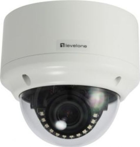 Level One LevelOne FCS-3304 IP security camera Binnen & buiten Dome Wit