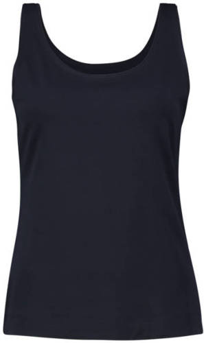 Claudia Sträter top donkerblauw