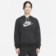 Nike hoodie met logo zwart/wit