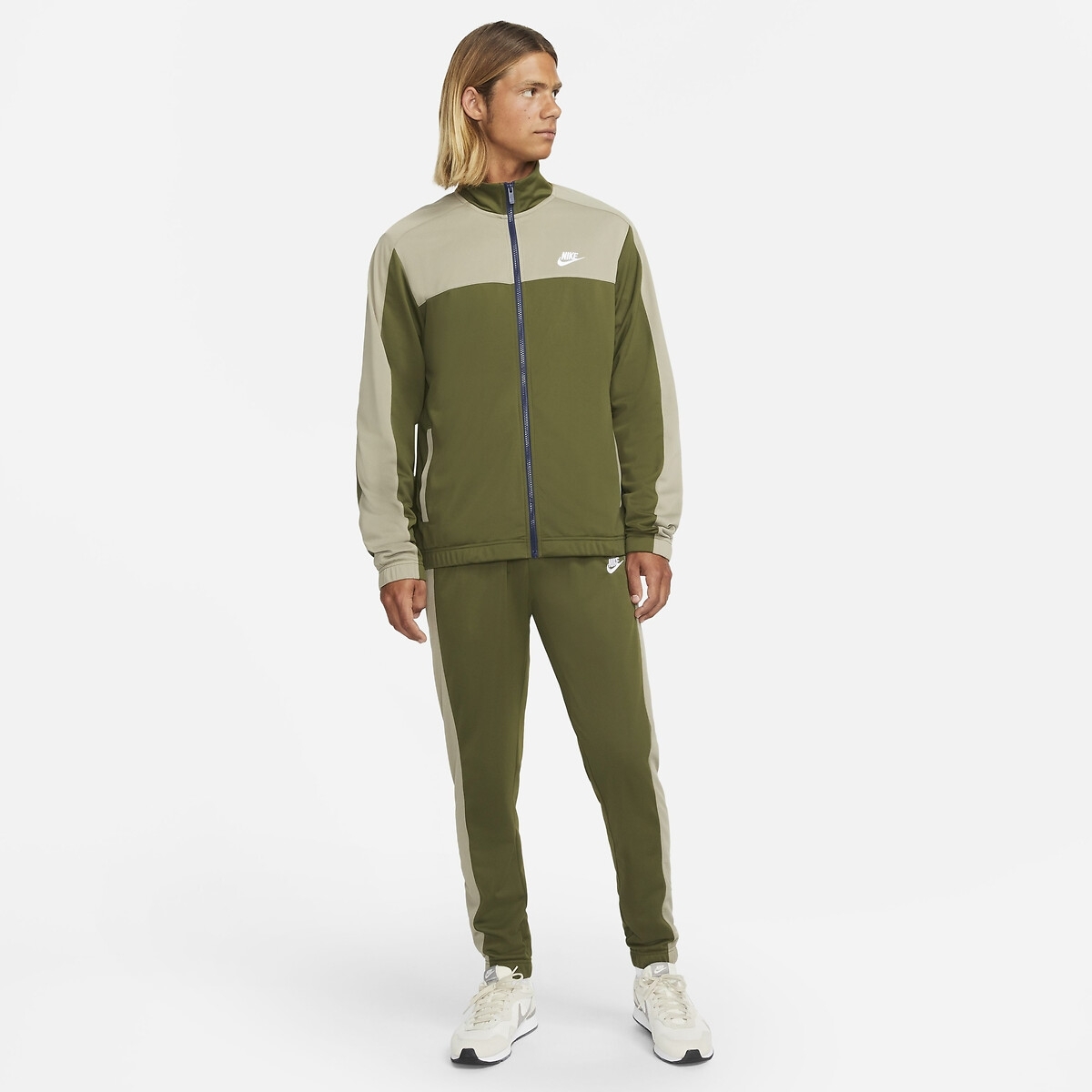 Nike Bicolor trainingsvest met rits