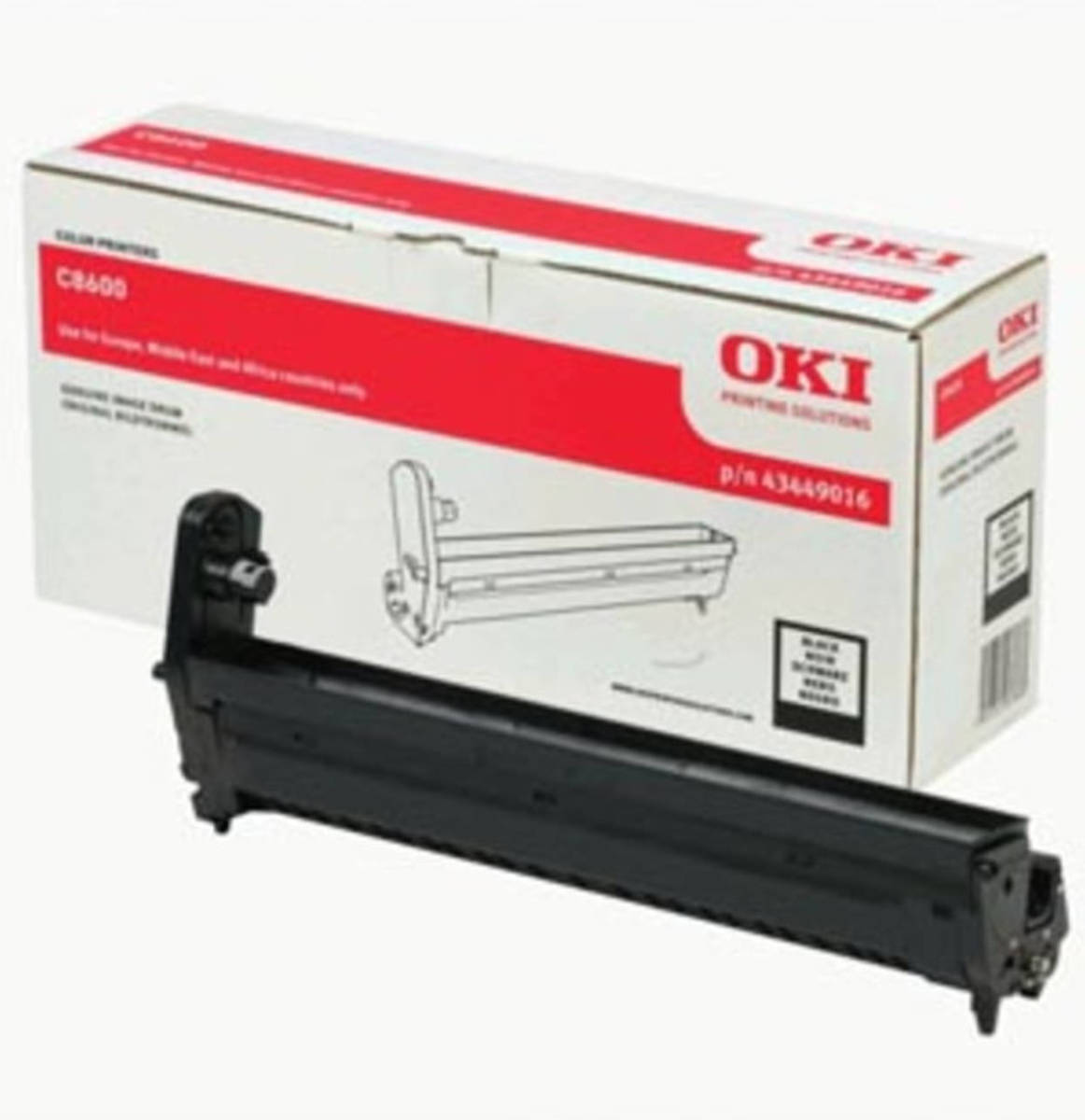 OKI Black Drum for C8600