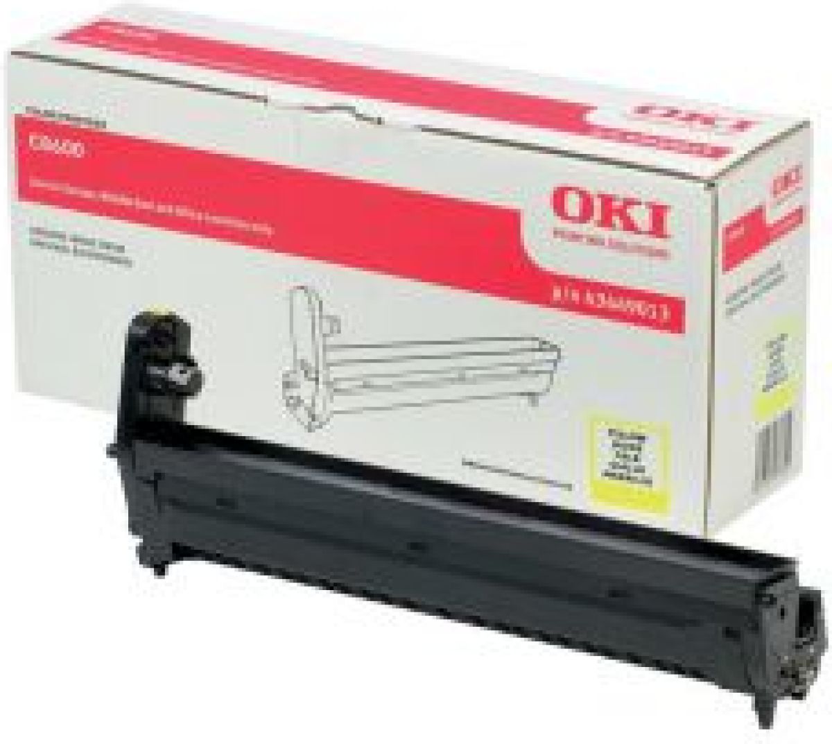 OKI Yellow Drum for C8600