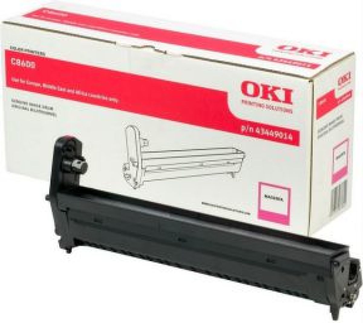 OKI Magenta Drum for C8600