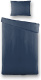 Presence Plain Percale - Navy 1-persoons (140 x 200/220 cm + 1 kussensloop), Extra sierkussenslopen: Geen extra sierkussenslopen Dekbedovertrek