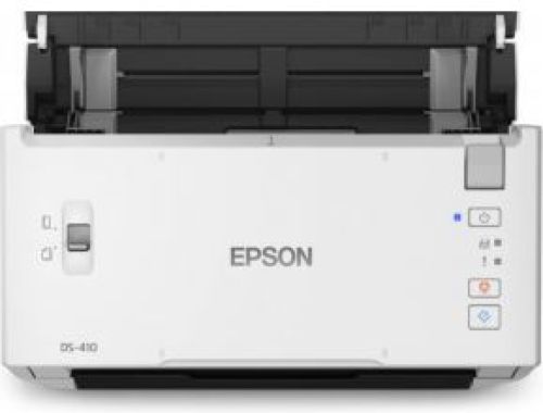 Epson WORKFORCE DS-410 ADF + Manual feed scanner 600 x 600DPI A4 Zwart, Wit