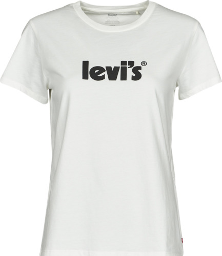Levi's T-shirt Perfect Tee met logo wit