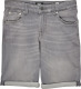 Jack & Jones JUNIOR regular fit jeans bermuda JJIRICK grijs