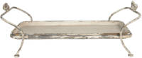 Clayre & Eef Dienblad 60*32*21 cm Wit Ijzer Rechthoekig