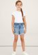 NAME IT KIDS slim fit jeans short NKFBELLA light denim