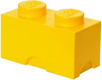 LEGO Brick 2 opbergbox - geel
