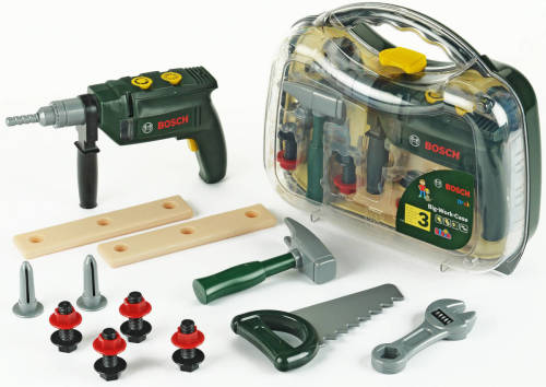 Theo Klein Bosch speelgoed gereedschapskoffer met boormachine
