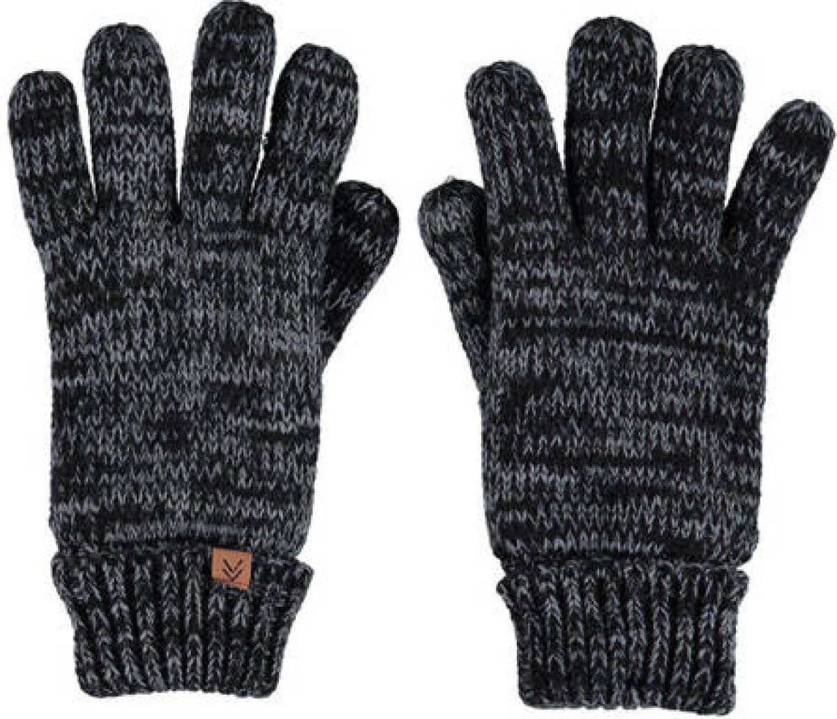 Sarlini handschoenen gemeleerd antraciet