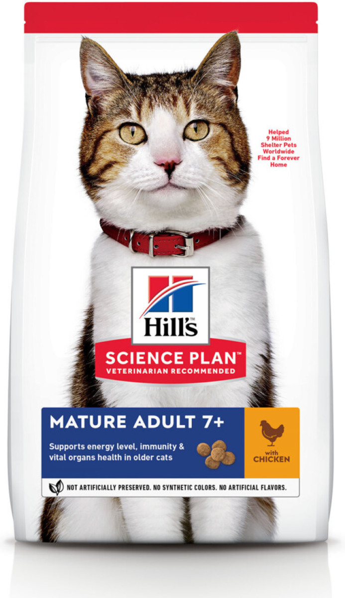 Hill's Feline Mature Adult Kip 1,5 kg
