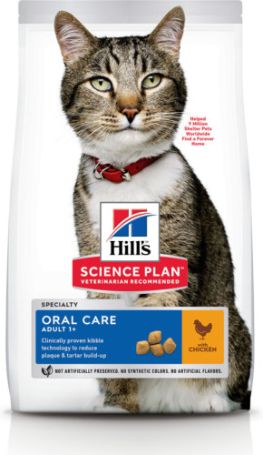 Hill's Feline Adult Oral Care Kip 7 kg