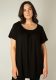 Base Level Curvy by Yesta top Yokia met plooien zwart