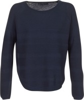 Only gebreide trui ONLCAVIAR donkerblauw
