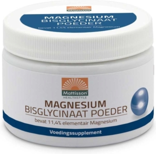 Mattisson Magnesium Bisglycinaat Pdr 200 Gr