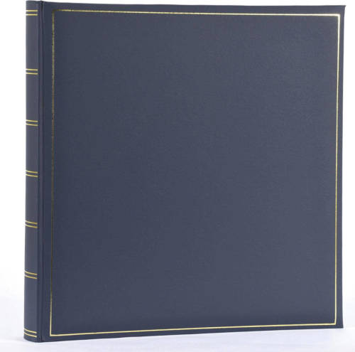 Henzo CHAMPAGNE blauw 35x35 70 witte pagina's 1019807