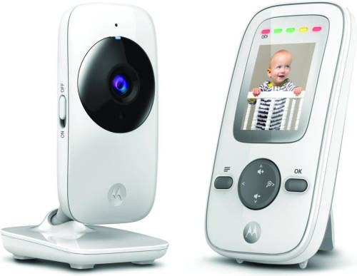 Motorola Mbp481 Babyfoon - Camera - Kleurenscherm - Nachtzicht - Ruim Bereik