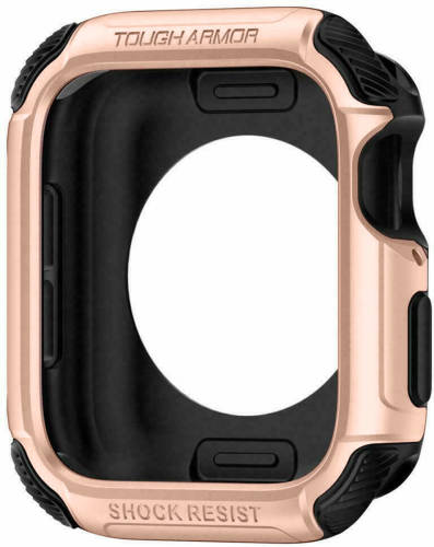 Spigen Tough Armor Case Voor De Apple Watch 44 Mm - Rosé Goud