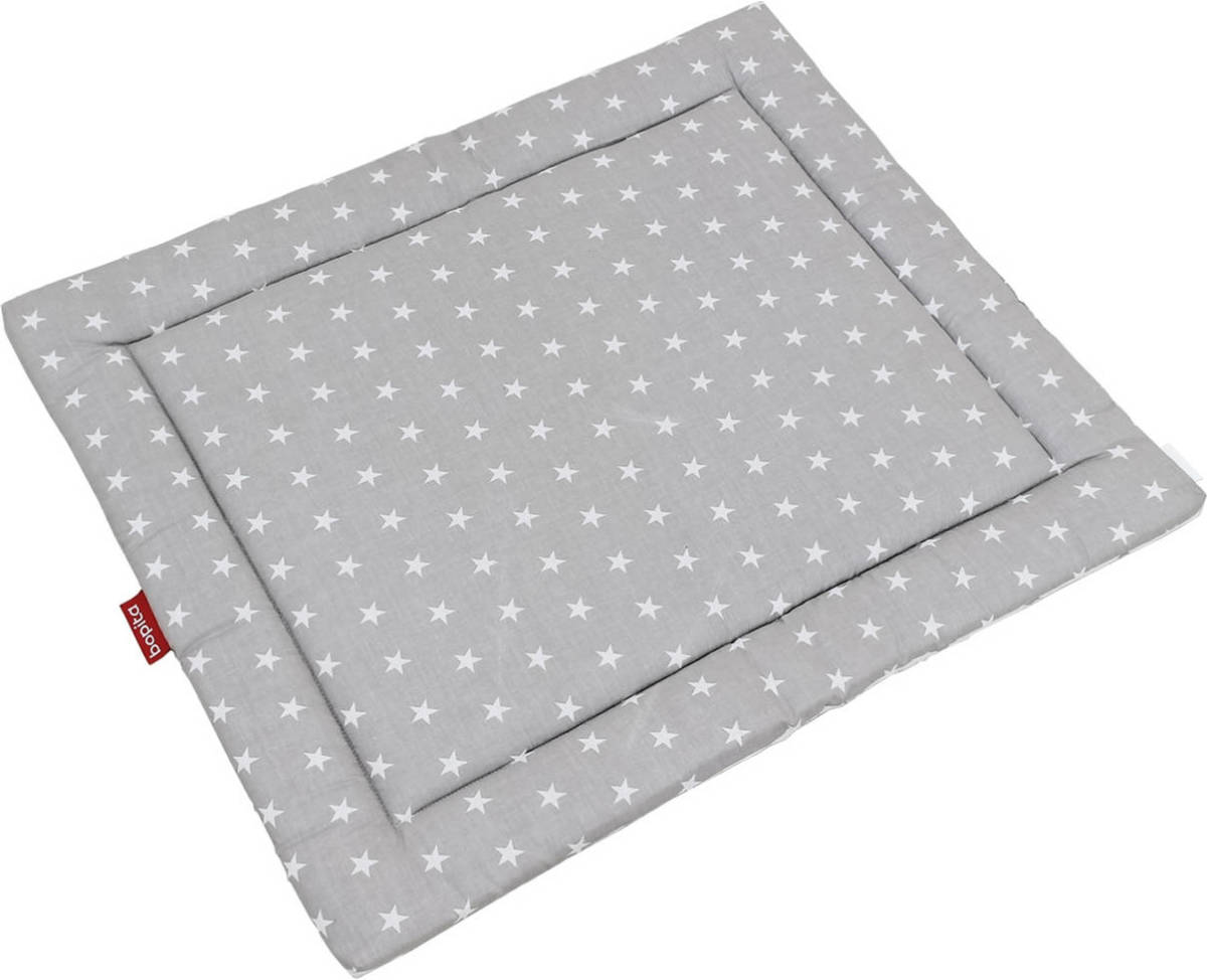 Bopita Boxkleed - Stars Grijs/wit