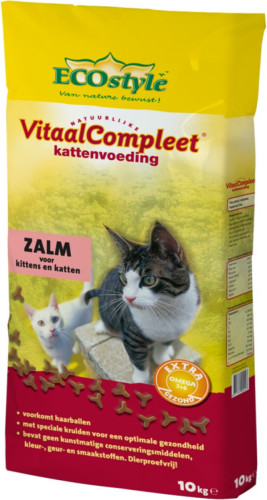 Ecostyle Kattenvoer Zalm 10 kg