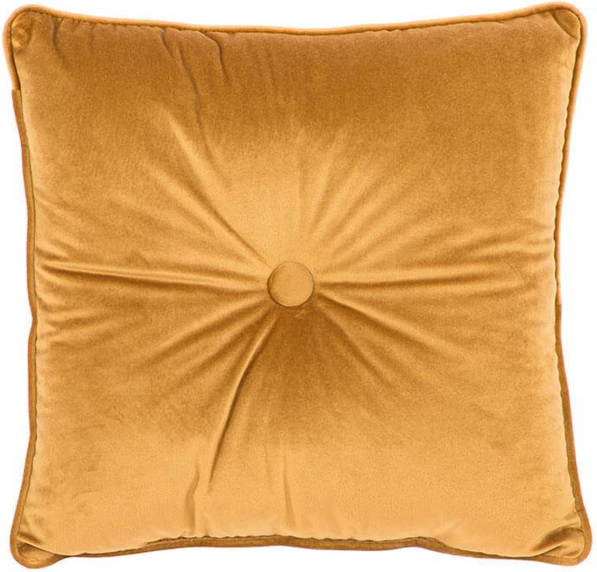 Tiseco Home Studio Sierkussen Knoop - Okergeel