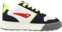 Red Rag 13569 suède sneakers blauw/multi