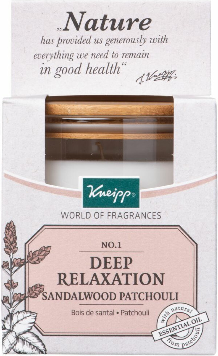Kneipp Geurkaars Sandalwood-Patchouli