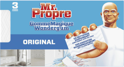 Mr. Propre Schoonmaakmiddel Wondergom Original 3 Stuks
