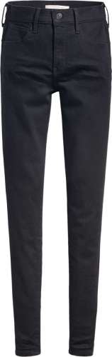 Levi's 720 high waist skinny jeans zwart