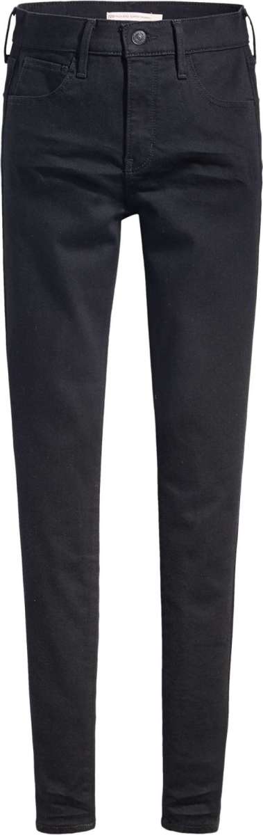 Levi's 720 high waist skinny jeans zwart