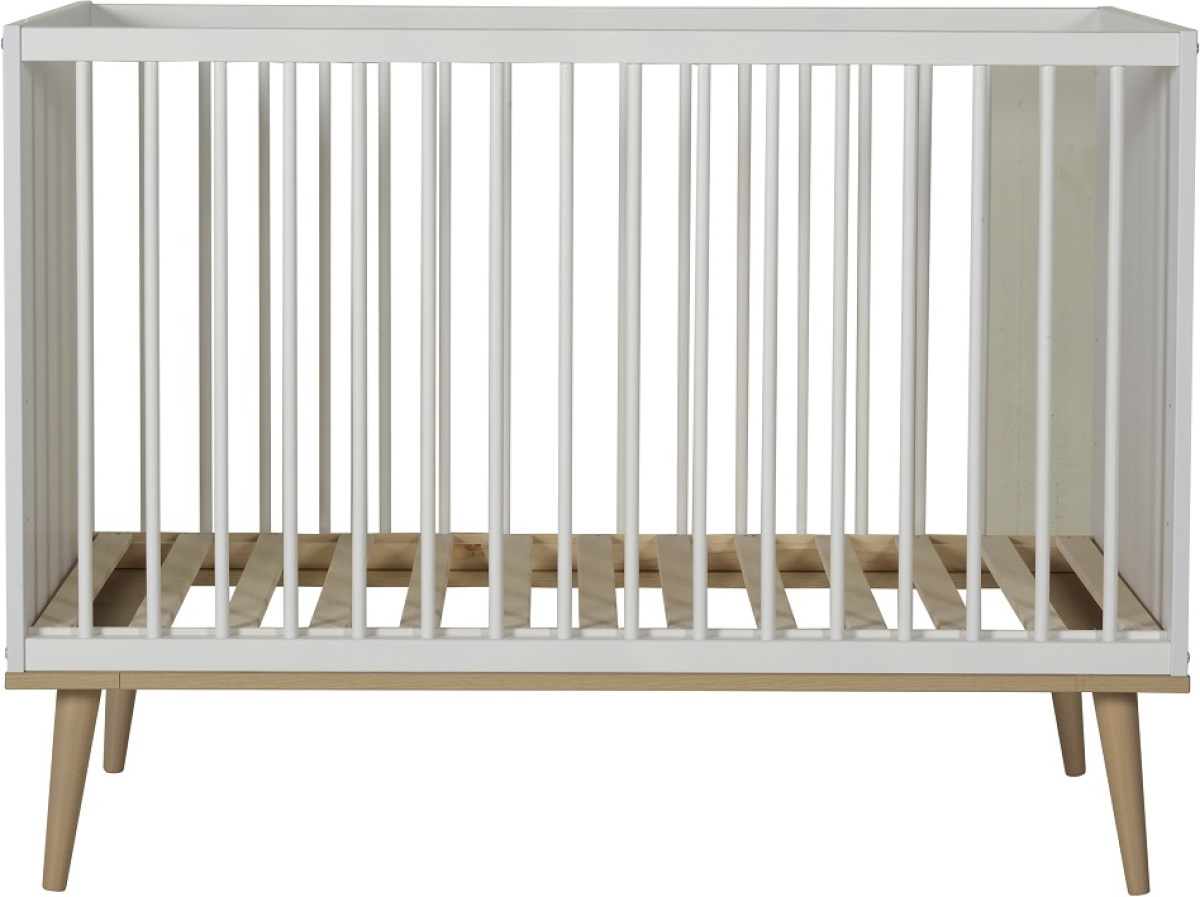 Quax Flow Bed 60x120 cm. - White&Oak