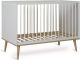 Quax Flow Bed 60x120 cm. - White&Oak