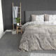 Sleeptime Elegance Geometric - Verwarmend Flanel - Taupe 2-persoons (200 x 200/220 cm + 2 kussenslopen) Dekbedovertrek