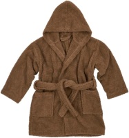 Meyco basic badstof badjas chocolate