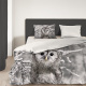 Good Morning Owl - Verwarmend Flanel Lits-jumeaux (240 x 200/220 cm + 2 kussenslopen) Dekbedovertrek