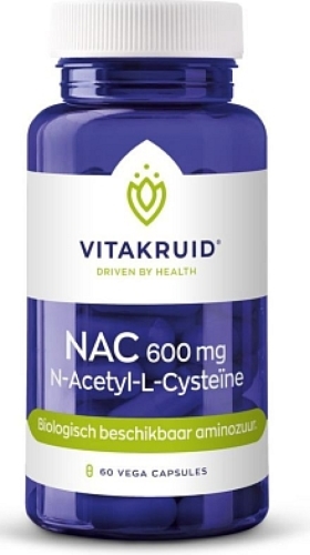 Vitakruid NAC 600mg N-Acetyl-L-Cysteine