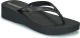 Ipanema Anatomic Mesh Plateau teenslippers zwart